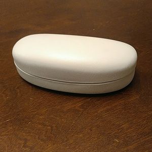 Light pink hard sunglasses case